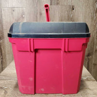 Hard Plastic Grooming Box, Hard Top Lid *gc, dirty, scratches, spots, No trays or dividers
