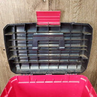 Hard Plastic Grooming Box, Hard Top Lid *gc, dirty, scratches, spots, No trays or dividers