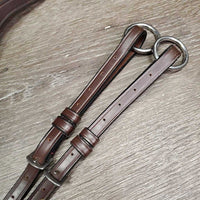 Long Bridge Padded Breastplate *vgc, mnr rubs, 300dirt & hair & Running Attachment *like new
