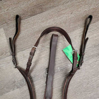 Long Bridge Padded Breastplate *vgc, mnr rubs, 300dirt & hair & Running Attachment *like new