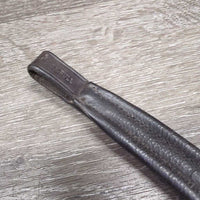 'V' Padded Leather & Bling Browband *xc, mnr dirty seams
