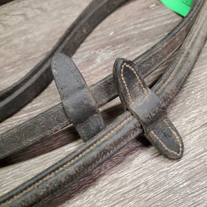 Pr Rsd Rubber Reins *fair, v.dirty, chewed, scrapes, v.thin rubber, slice