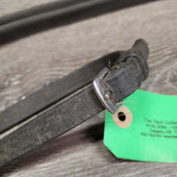 Pr Rsd Rubber Reins *fair, v.dirty, chewed, scrapes, v.thin rubber, slice