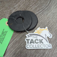 2 Soft Rubber Bit Guards *vgc, mnr rubs, stains & scratches
