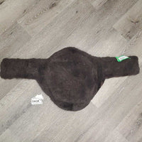Sheepskin & Quilt Lg Belly Short Girth Cover *gc, clean, mnr dirty & hairy, fading & discolored
