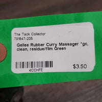 Gellee Rubber Curry Massager *gc, clean, residue/film
