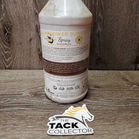 Sunflower Suncoat Spray - UV Formula for Horses, Spray Bottle *dirty, almost full