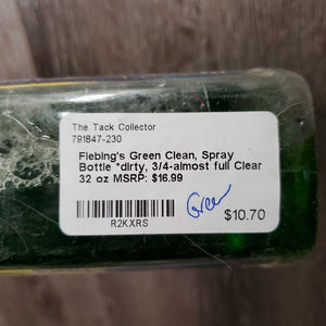 Green Clean, Spray Bottle *dirty, 3/4-almost full