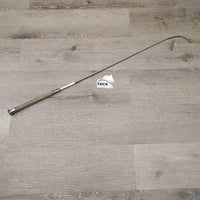Dressage Whip, Gellee Handle, cap end *gc, dingy, faded, stains, rubs, mnr snags
