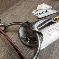 Pinchless Med French Link Gag, lozenge & "Jump In" Thin Nylon Gag Cheeks *vgc/xc, clean, mnr scuffs