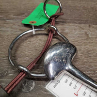 Pinchless Med French Link Gag, lozenge & "Jump In" Thin Nylon Gag Cheeks *vgc/xc, clean, mnr scuffs