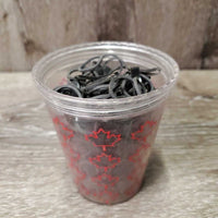 Braiding Elastics, 2 clips, tumbler container *xc, mnr dirty