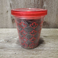Braiding Elastics, 2 clips, tumbler container *xc, mnr dirty
