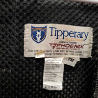 JUNIORS Small Cell Mesh Safety Vest *08/2014 *fair, rubs, threads, v.frayed/clumpy, holey edges, mnr hair
