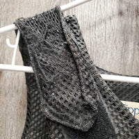 JUNIORS Small Cell Mesh Safety Vest *08/2014 *fair, rubs, threads, v.frayed/clumpy, holey edges, mnr hair

