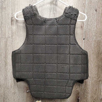 JUNIORS Small Cell Mesh Safety Vest *08/2014 *fair, rubs, threads, v.frayed/clumpy, holey edges, mnr hair
