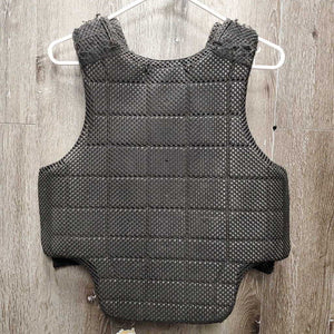 JUNIORS Small Cell Mesh Safety Vest *08/2014 *fair, rubs, threads, v.frayed/clumpy, holey edges, mnr hair