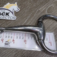 Hvy Med Eggbutt Snaffle Bit *vgc, clean, scratches, scuffs
