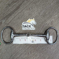 Hvy Med Eggbutt Snaffle Bit *vgc, clean, scratches, scuffs
