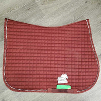 Quilt Jumper Saddle Pad, bling *vgc, clean, pills, mnr hair, dust, unglued binding, holes/snags, threads, puckers

