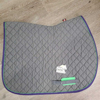 Quilt Jumper Saddle Pad *vgc, clean, mnr hair, dirt, rubs, pills, puckers, threads, stains