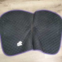 Quilt Jumper Saddle Pad *vgc, clean, mnr hair, dirt, rubs, pills, puckers, threads, stains
