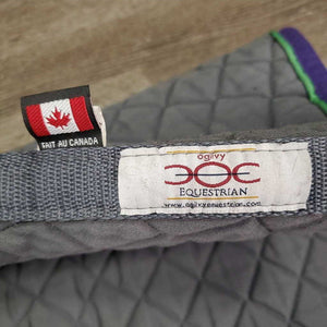Quilt Jumper Saddle Pad *vgc, clean, mnr hair, dirt, rubs, pills, puckers, threads, stains