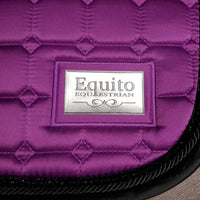 Quilt Jumper Saddle Pad, 1x piping, 1x glitter *vgc, clean, mnr hair, snags, pills, v. mnr stains
