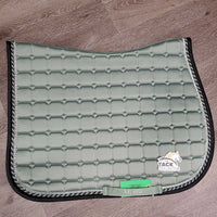 Quilt Jumper Saddle Pad, 1x piping, 1x glitter *vgc, mnr hair, pills, rubs, v. mnr stains, threads