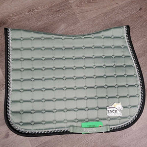 Quilt Jumper Saddle Pad, 1x piping, 1x glitter *vgc, mnr hair, pills, rubs, v. mnr stains, threads
