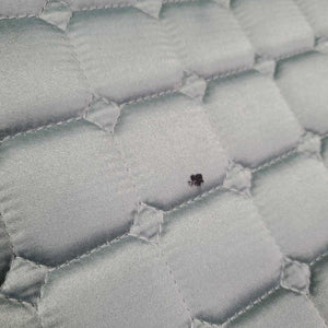 Quilt Jumper Saddle Pad, 1x piping, 1x glitter *vgc, mnr hair, pills, rubs, v. mnr stains, threads