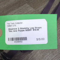 2 Stretchy Leg Straps *like new
