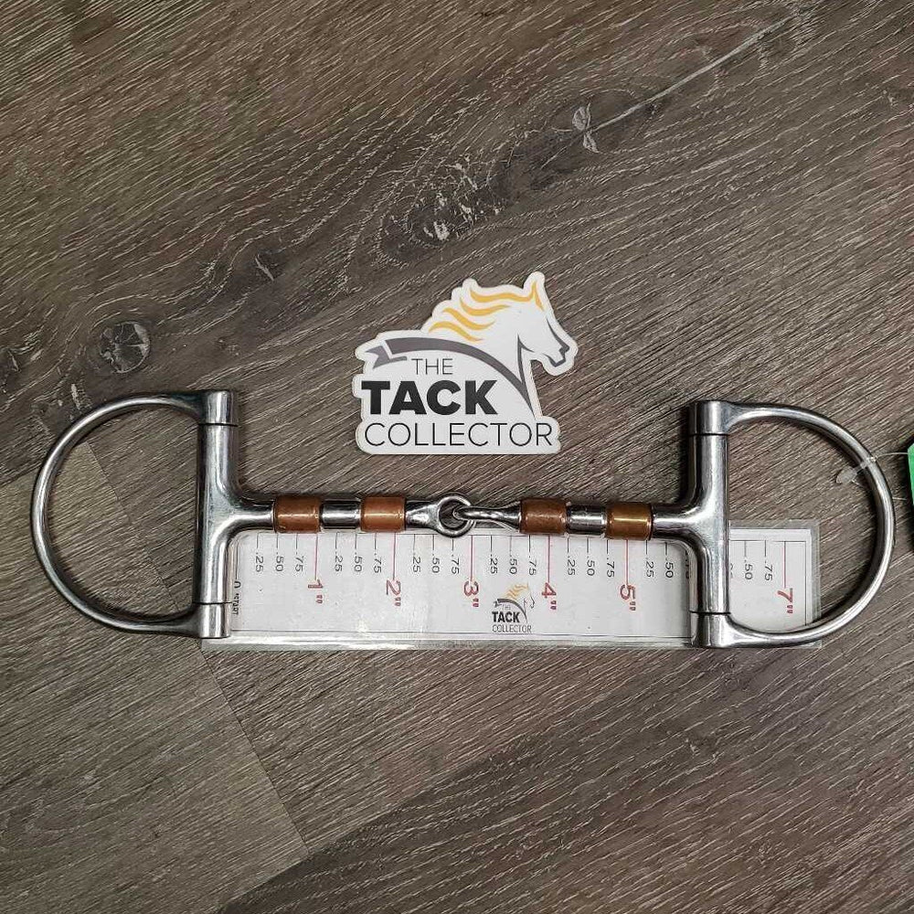 Cherry Roller D Ring Snaffle Bit *vgc/xc, clean, mnr scuffs & stains