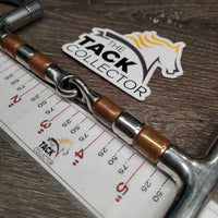 Cherry Roller D Ring Snaffle Bit *vgc/xc, clean, mnr scuffs & stains