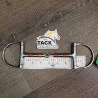 Cherry Roller D Ring Snaffle Bit *vgc/xc, clean, mnr scuffs & stains