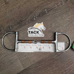 Cherry Roller D Ring Snaffle Bit *vgc/xc, clean, mnr scuffs & stains