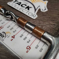 Cherry Roller D Ring Snaffle Bit *vgc/xc, clean, mnr scuffs & stains
