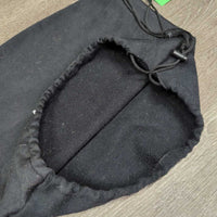 Fleece Helmet Bag, drawstring *gc/fair, clean, hairy, v.pilly
