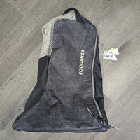 Light Boot Bag, Mesh, Zipper *gc, dirt, hair, stains, thin & rubbed edges
