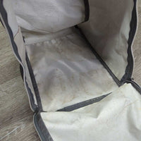 Light Boot Bag, Mesh, Zipper *gc, dirt, hair, stains, thin & rubbed edges
