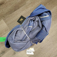 Soft Mesh Fly Sheet, belly, neck, 2 legs *gc, hair, dirt, tear, faded, rubs
