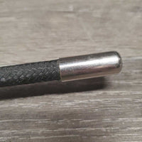 v.fine Riding Whip - Crop, silver cap end *vgc/xc, mnr scratches & stain
