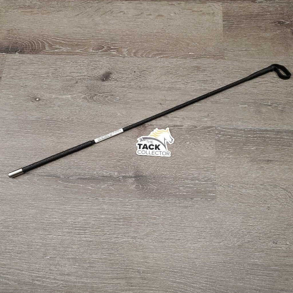 v.fine Riding Whip - Crop, silver cap end *vgc/xc, mnr scratches & stain