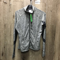 Light Jacket, Zipper, Mesh Sleeves *vgc, mnr pilly edges