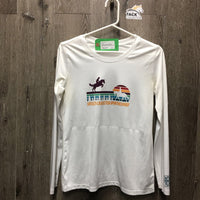 LS Shirt "Loyalty-Character-Sportsmanship" *gc, pit stains, snags, seam rubs & pills
