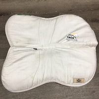 Memory Foam Half Pad *gc, older, pilly, stains, mnr hair, rubs, dingy, puckers, creased
