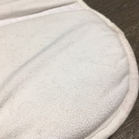 Memory Foam Half Pad *gc, older, pilly, stains, mnr hair, rubs, dingy, puckers, creased