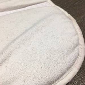 Memory Foam Half Pad *gc, older, pilly, stains, mnr hair, rubs, dingy, puckers, creased