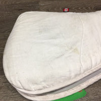 Memory Foam Half Pad *gc, older, pilly, stains, mnr hair, rubs, dingy, puckers, creased
