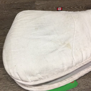 Memory Foam Half Pad *gc, older, pilly, stains, mnr hair, rubs, dingy, puckers, creased